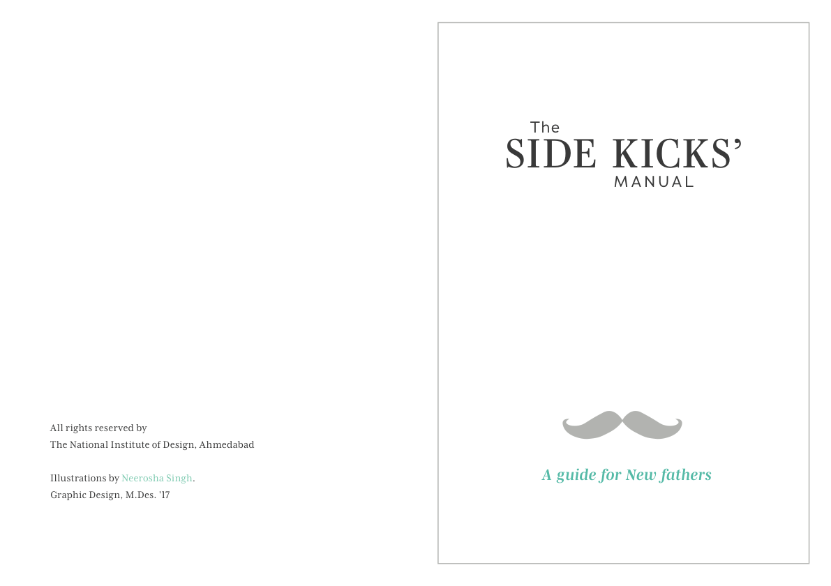 The Side-kick's Manual — cover, a guide for new fathers